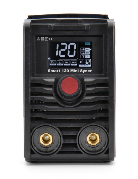 Equipo de soldadura para electrodo MMA/TIG DC Smart 120 Mini Syner