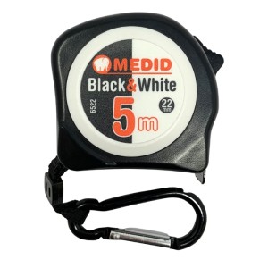 Flexómetro Black & White 22 mm x 5 m