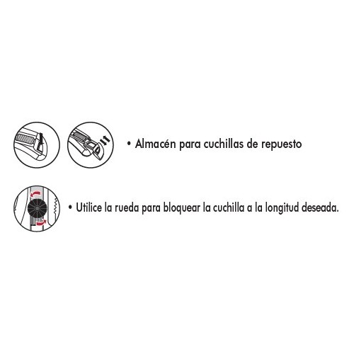 Cutter simple con tornillo de bloqueo 18mm