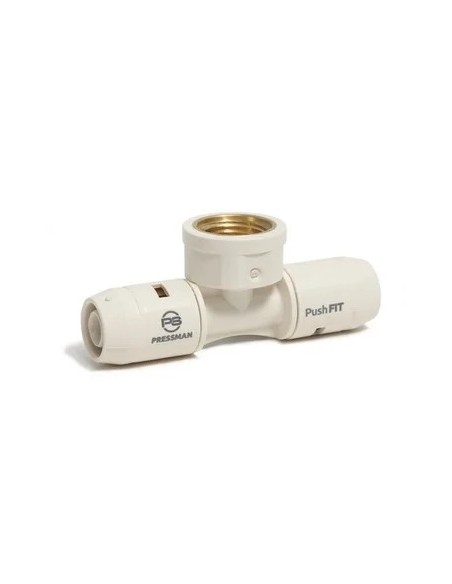 Te H PushFIT 16 mm x 1/2" x 16 mm
