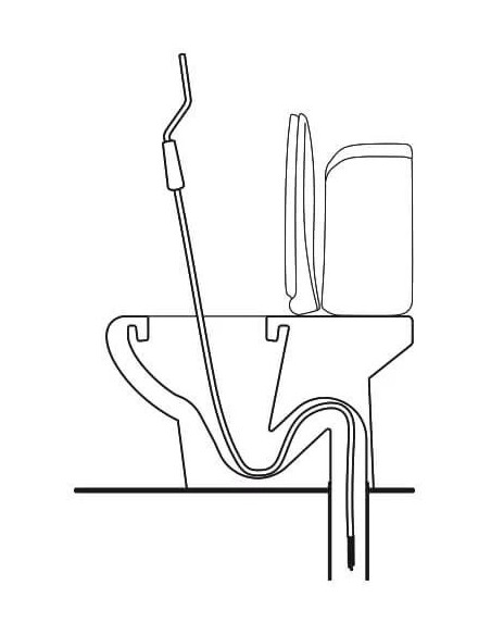 Desatascador manual manivela 5 m - ø7 mm