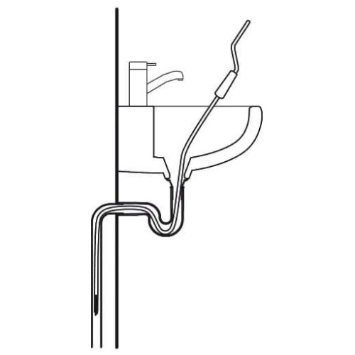 Desatascador manual manivela 5 m - ø7 mm