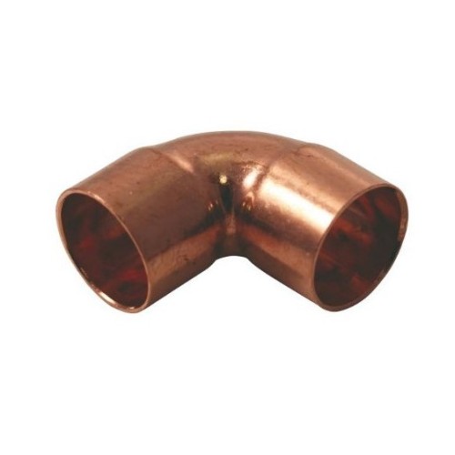 Codo de cobre 90º HH 14 mm
