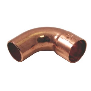 Curva de cobre 90º MH 22 mm