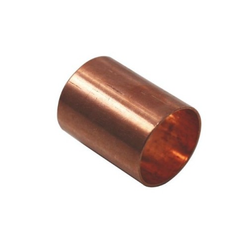 Manguito de cobre con tope HH 10 mm