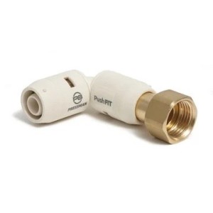 Codo tuerca loca PushFIT HH 20 mm x 3/4"