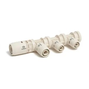 Colector PushFIT 1" + 2 x 16 mm 25 x 16 x 16