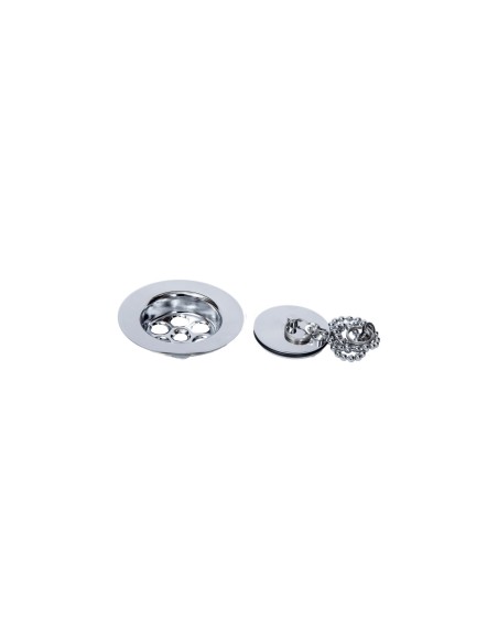 Kit accesorios lavabo luxe 1" 1/2 cromo