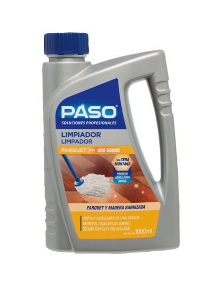 Limpiador parqué y madera barnizada 1L