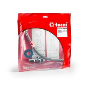 Kit cisterna E650 1/2" x 3/8" + latiguillo ACB HH 3/8" 30cm