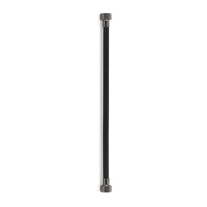 Latiguillo TAQ PREMIUM trenzado negro racorería acero negro HH 1/2" 40 cm