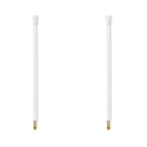 Latiguillos para grifo TAQ PREMIUM trenzado blanco racorería blanco mate H3/8"-M10x1 40 cm (PACK 2 ud.)