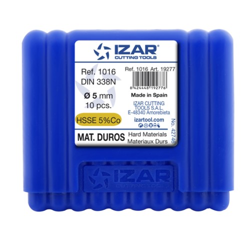 Broca HSS Co 10,00 mm