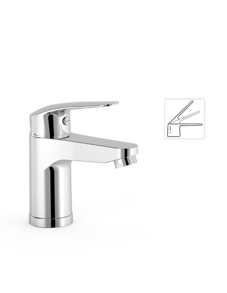 Grifo Base-Tres Plus monomando con Tres-Duo para lavabo