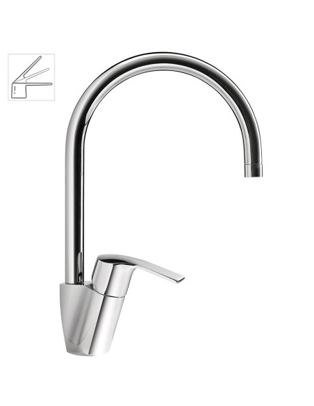 Grifo Essential monomando con Tres-Duo para cocina