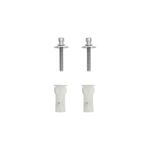 Kit de fijación bisagra para asiento de inodoro y bidé Dama Senso