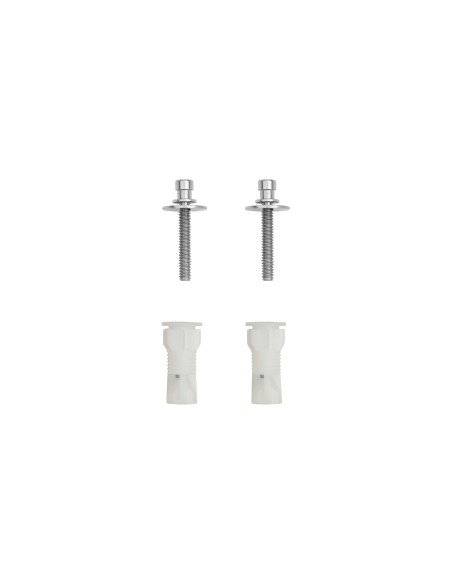 Kit de fijación bisagra para asiento de inodoro y bidé Dama Senso