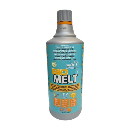 Tratamiento orgánico desagües y tuberías BIO MELT 1L