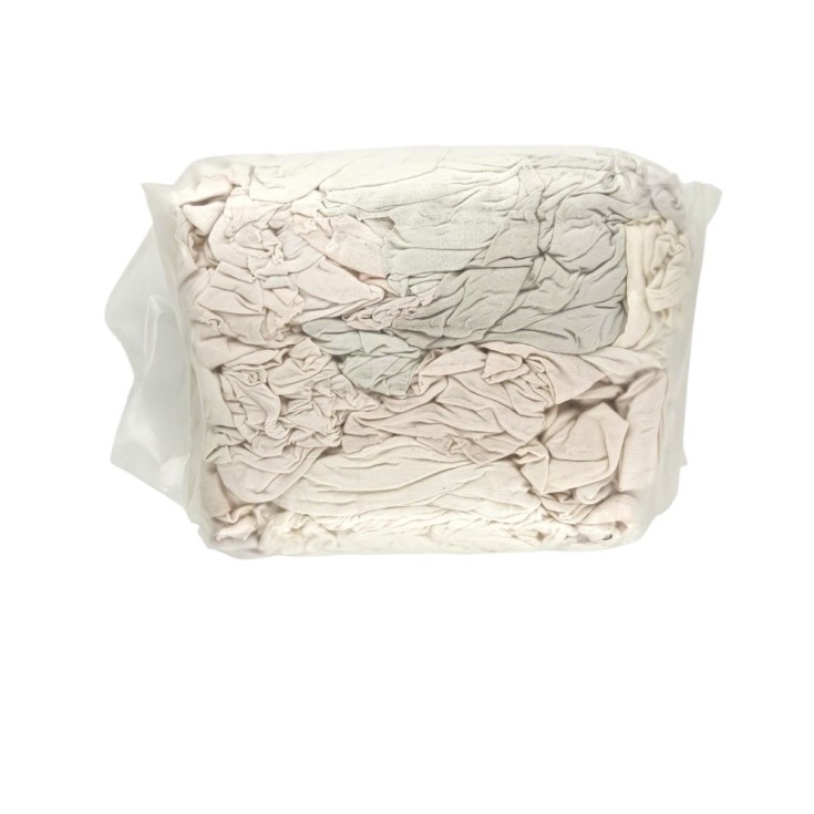 Trapos blancos de algodón