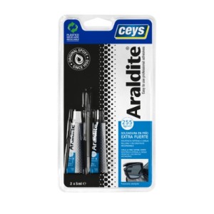 Adhesivo epoxi Araldite extra fuerte 5+5ml