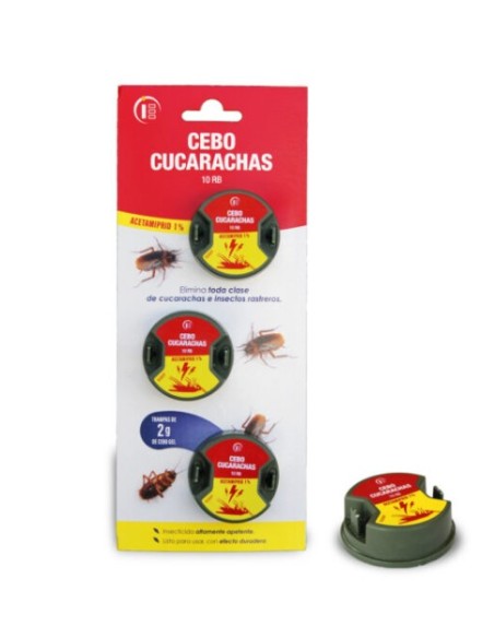 Cebo para cucarachas pack 3 x 2g