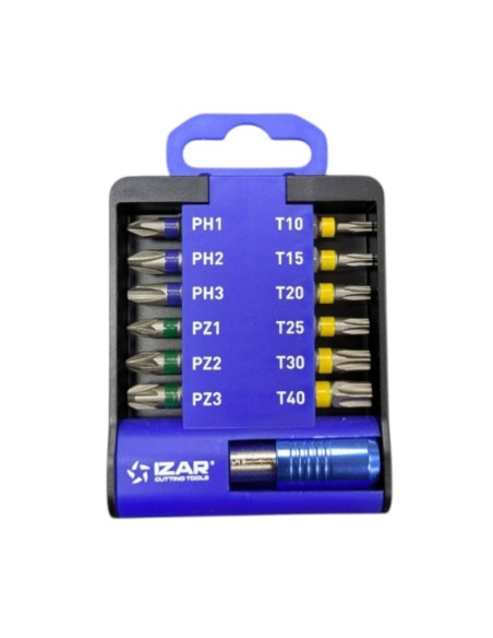 Set de puntas para atornillar (13 piezas)