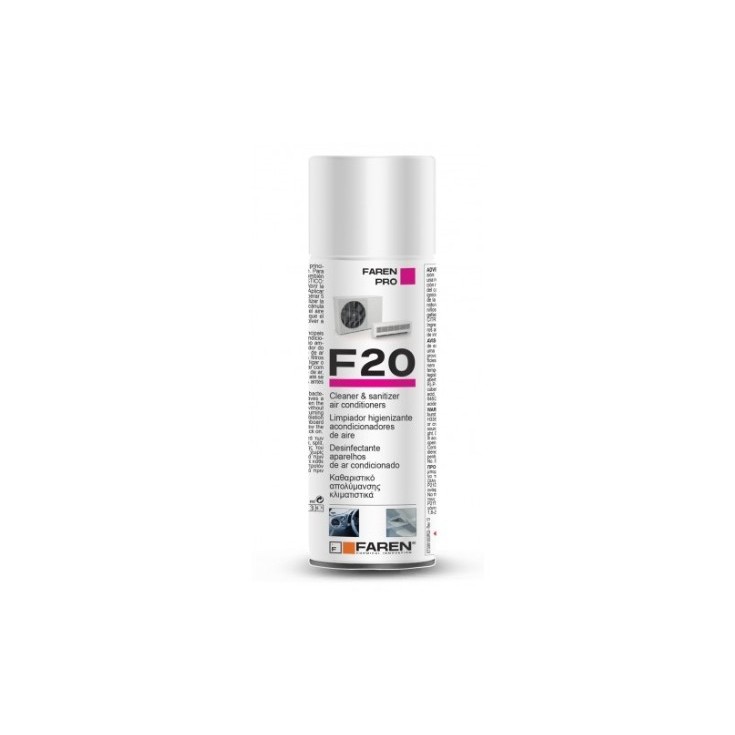 Limpiador Aire Acondicionado Faren F20 Spray 400 ml