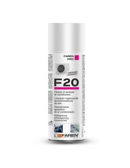 Limpiador Aire Acondicionado Faren F20 Spray 400 ml