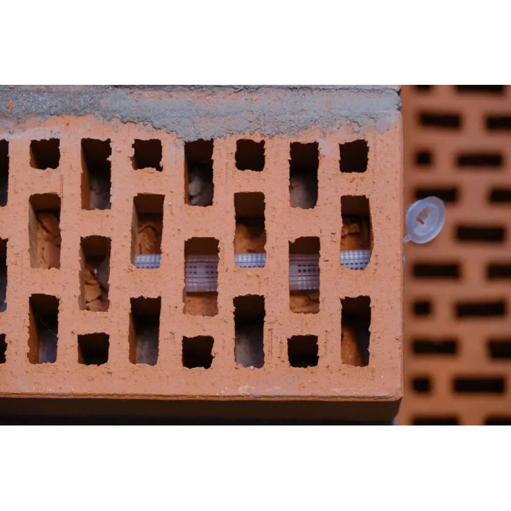 Tamiz plástico para taco químico 12x50 mm (Caja 12 un.)