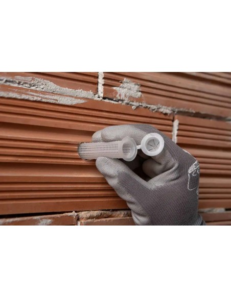 Tamiz plástico para taco químico 12x50 mm (Caja 12 un.)