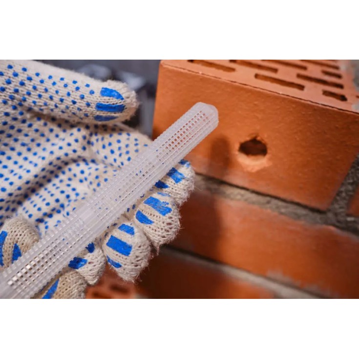 Tamiz plástico para taco químico 12x80 mm (Caja 12 un.)