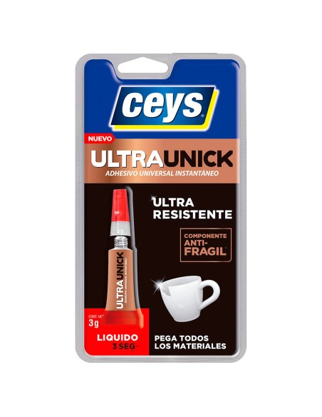 Adhesivo instantáneo líquido Ultraunick 3gr