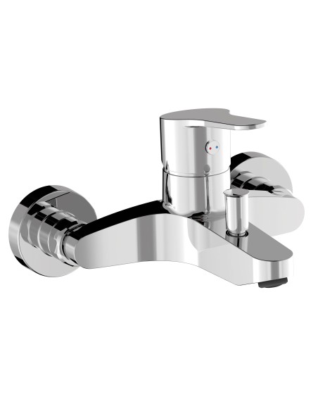 Grifo Base-Tres monomando para bañera y ducha