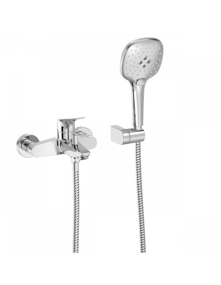 Grifo Canigó-Tres monomando para bañera y ducha