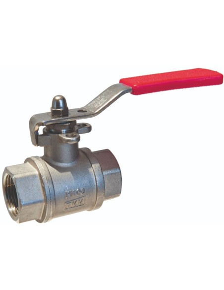 Válvula esfera AISI316 PN80 I-500 1" inoxidable