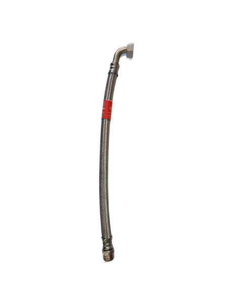 Latiguillo Super M 1/2" codo H 1/2" 40cm