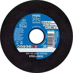 Disco corte EHT 115-1,0 SG Steelox