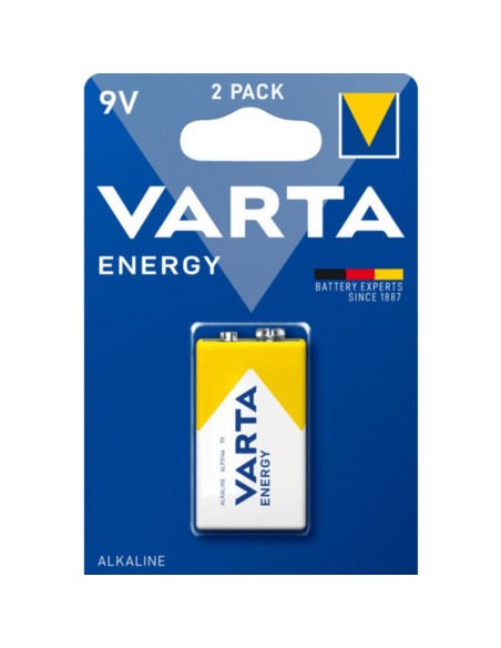 Pila alcalina Energy 6LR61 9V