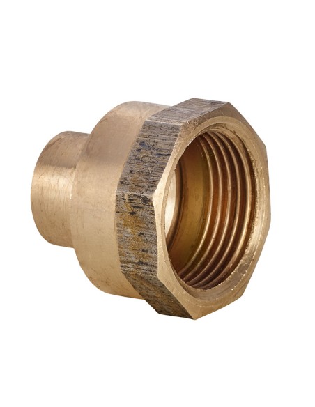 Adaptador de latón HH 16 mm x 1/2"