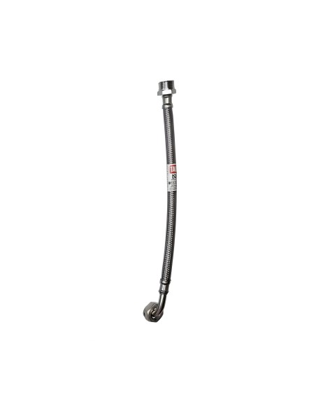 Latiguillo M 1/2" codo H 1/2 35cm