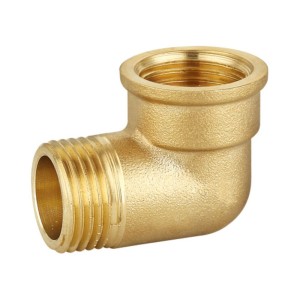 Codo de latón 90º MH 1/2"