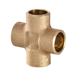 Cruz de cobre HHHH 18 mm