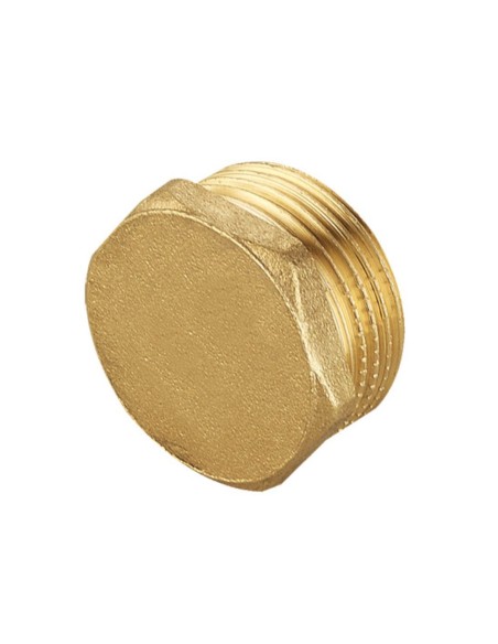 Tapón M de latón 1/2"