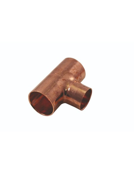Te reducida de cobre HHH 18 x 16 x 18 mm