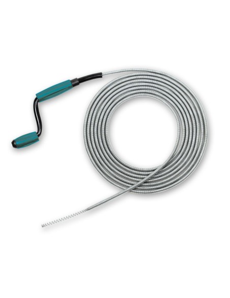 Desatascador manual manivela 5 m - ø7 mm