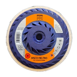 Disco fieltro compacto FFS 125/M14 dura