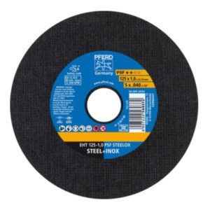 Disco corte EHT 125-1,0 PSF Steelox