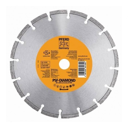 Disco diamante DS 230x2,4x22,23 PSF