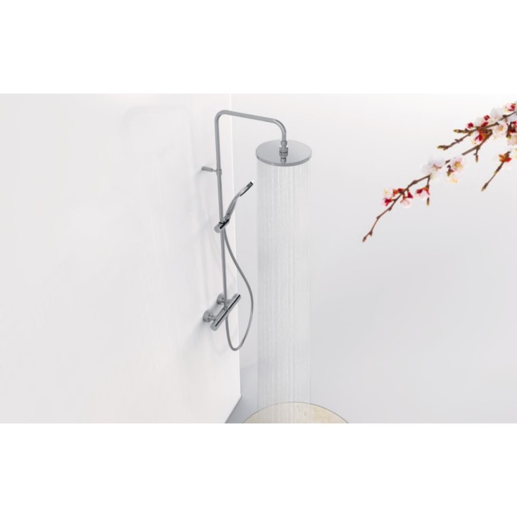 Grifo Base-Tres Plus termostático para ducha