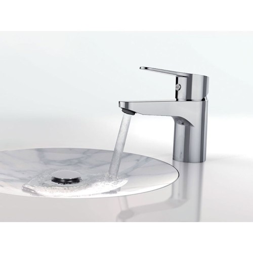 Grifo Base-Tres monomando ecoeficiente para lavabo